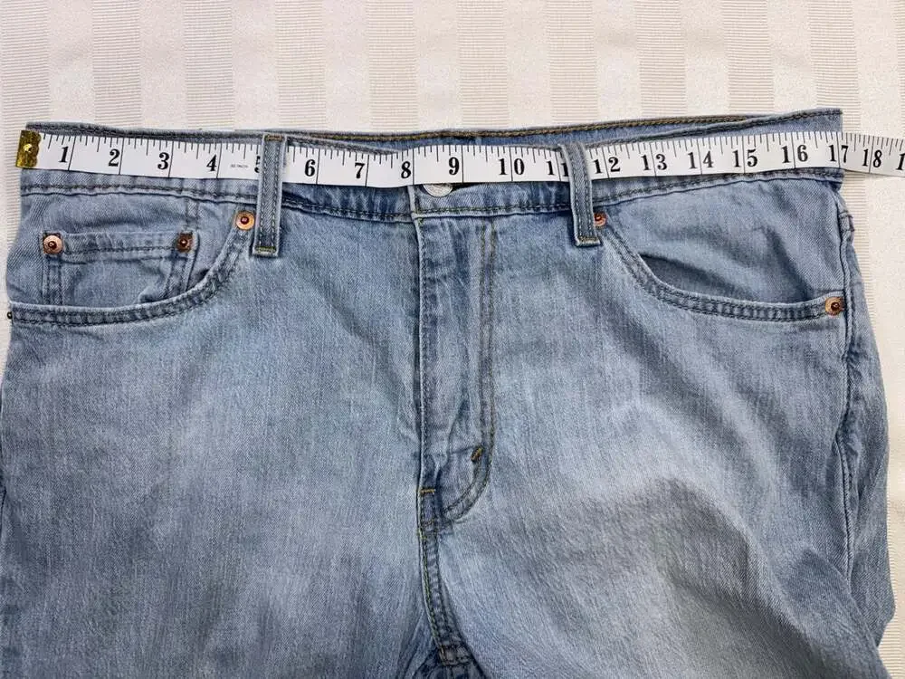 Levi’s 511 Slim Fit Jeans Men's 33X30 Light Wash Blue Denim Pants